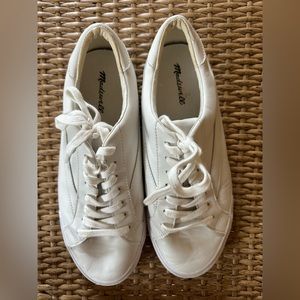 Madewell White Court Sneakers